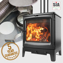 Peanut 8 (Low) Stove and Liner Package Deal