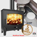 ST-X Wide(Low) MultiFuel Stove and Liner Package Deal