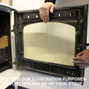 Ekol Inset 8 Mirrored Replacement Stove Glass