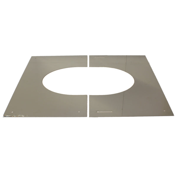 Finishing Plate 0-30 (2-Part) 6" Twinwall Stainless