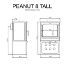 Peanut 8 Tall
