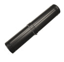 Adjustable length 530-880 4" Twinwall Black
