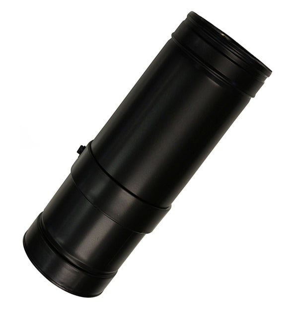 Adjustable  350-530mm 6" Twinwall Black